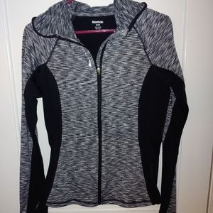 Athletic zip-up hoodie
